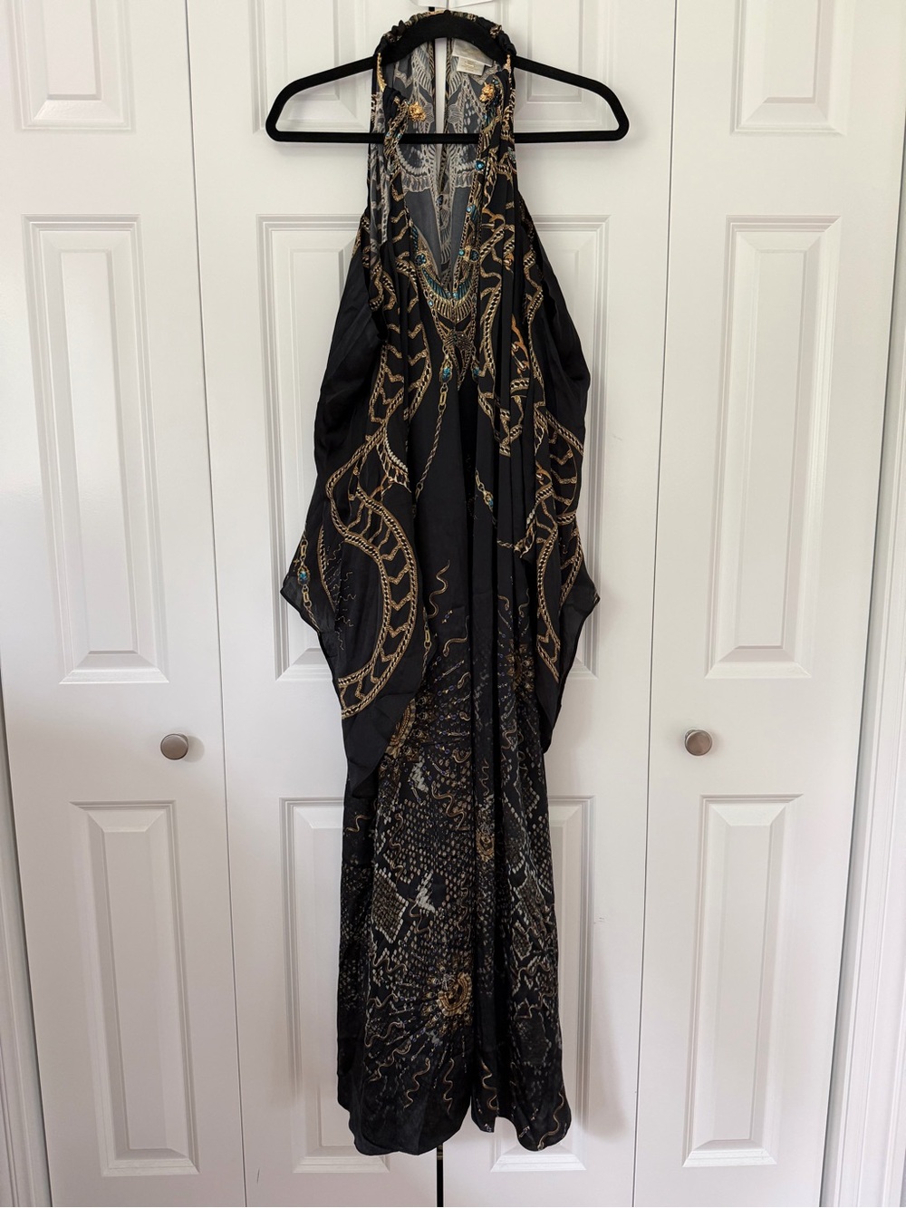 Camilla Silk Maxi Dress